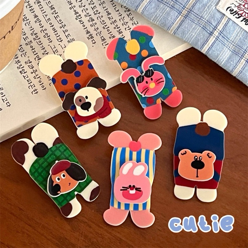 Cute 322 กิ๊บติดผม กิ๊บหนีบผมสัตว์น้อยยืดตัวสุดน่ารัก ราคา /1 ชิ้น