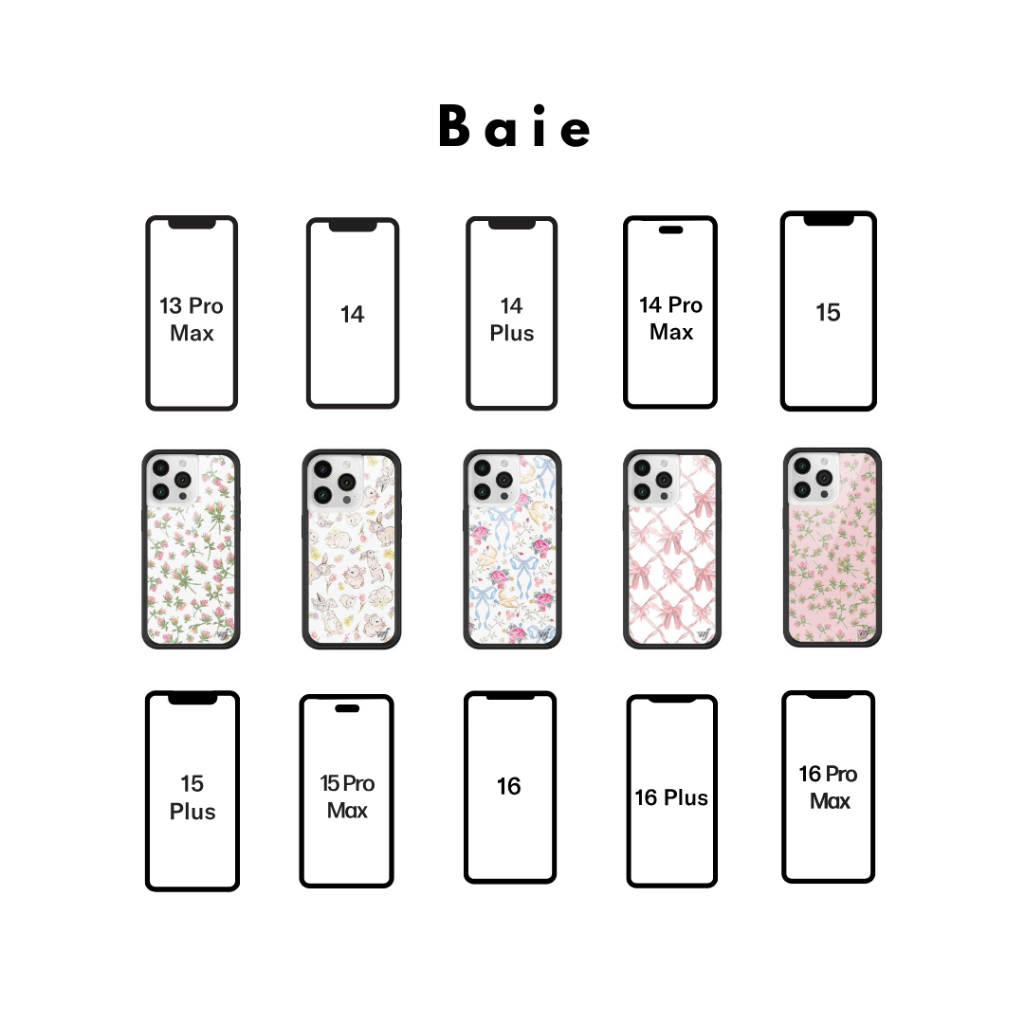 [PREORDER] Wildflower case for iphone