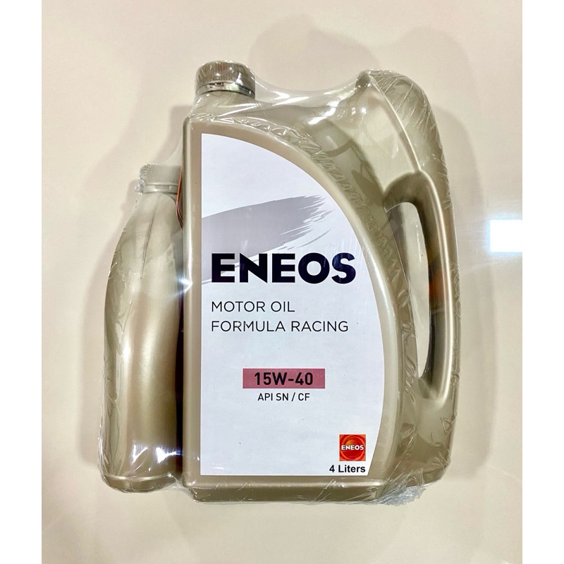 ENEOS MOTOR OIL FORMULA RACING 15W-40 น้ำมันเครื่องกึ่งสังเคราะห์ 1 ลิตร, 4 ลิตร และ 5 ลิตร