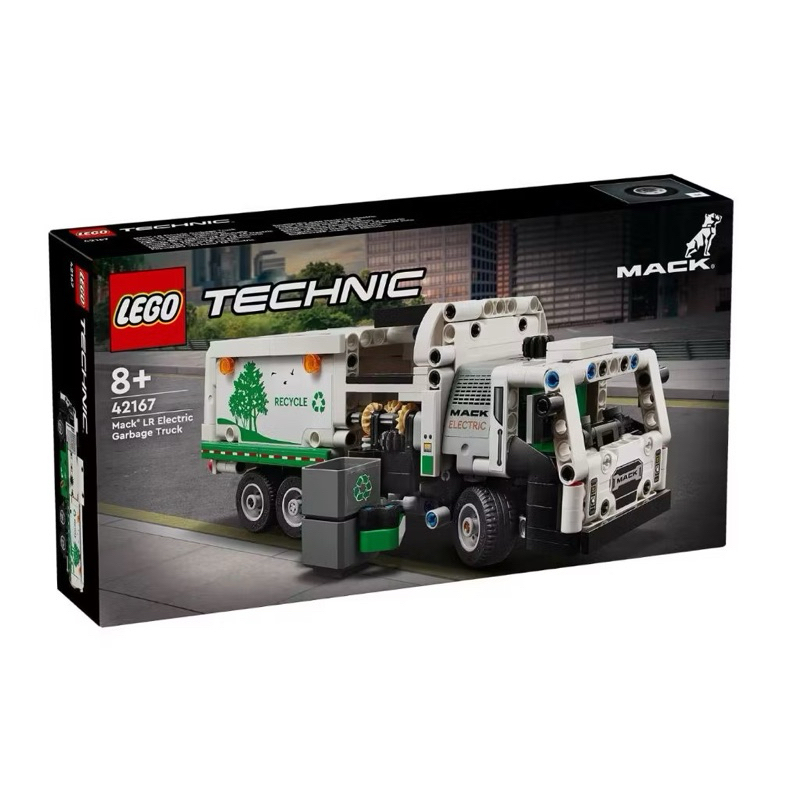 LEGO Technic 42167 Mack LR Electric Garbage Truck by Bricks_Kp
