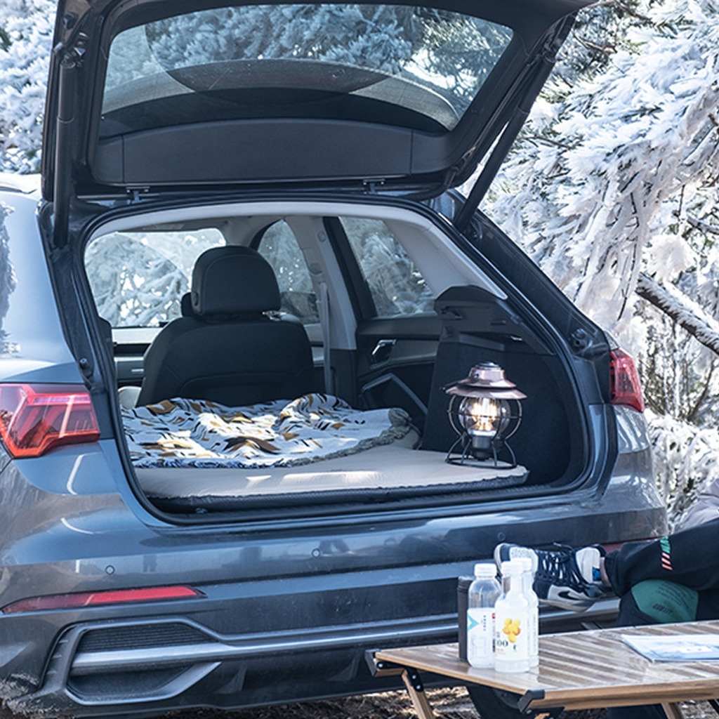 แผ่นรองนอนพองลมอัตโนมัติ Chanodug  Camp car สำหรับรถยนต์ SUV, PPV, เก๋ง 5 ประตู สินค้าส่งจากไทย - รูปที่ 2