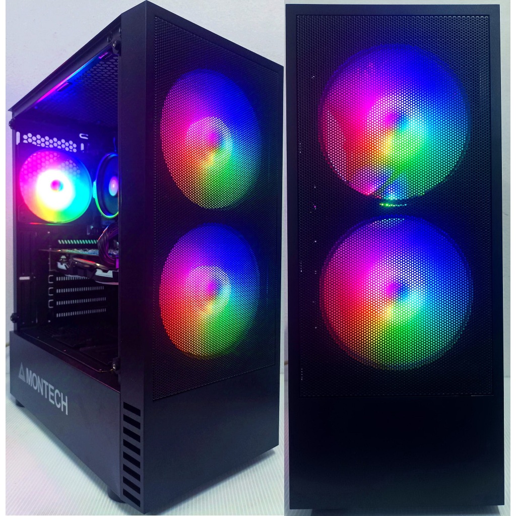 #COMฯPCพร้อมใช้ #SET_RYZEN_R5_2600X #RX_580_8G #RAM_16G #SSD_512G