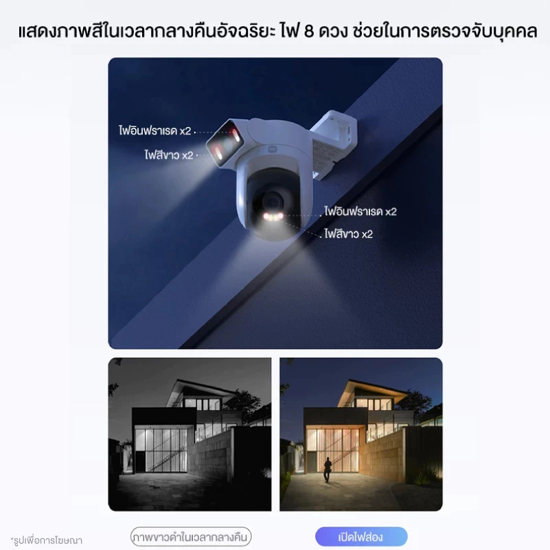 Xiaomi Outdoor Camera CW500 Dual 2.5K, 4MP AI Detection, Night Vision