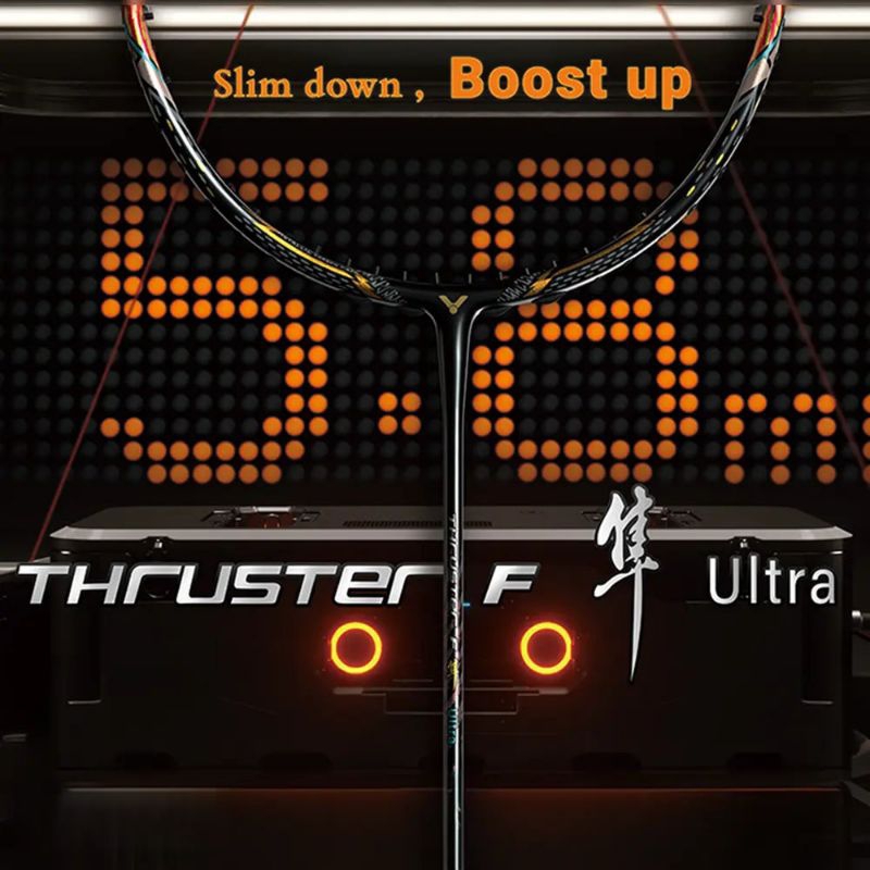 ไม้แบดมินตันสายบุก Victor TK-F Ultra ก้านเพียง 5.8mm