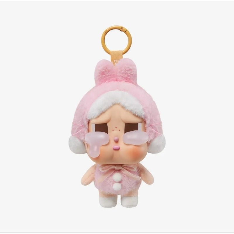 (Live/วีดิโอลด100฿) กล่องสุ่มพวงกุญแจพร้อมส่ง  🐝🐰 CRYBABY Crying Again Series-Vinyl Face Plush Blind Box ครายเบบี้