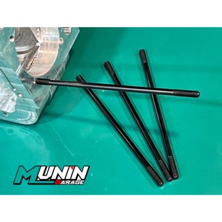 เสาเสื้อสูบยาว(1ชุด4ตัว)ขนาดM8 ใส่เวฟ125/mioและอื่นๆ หลายควา…