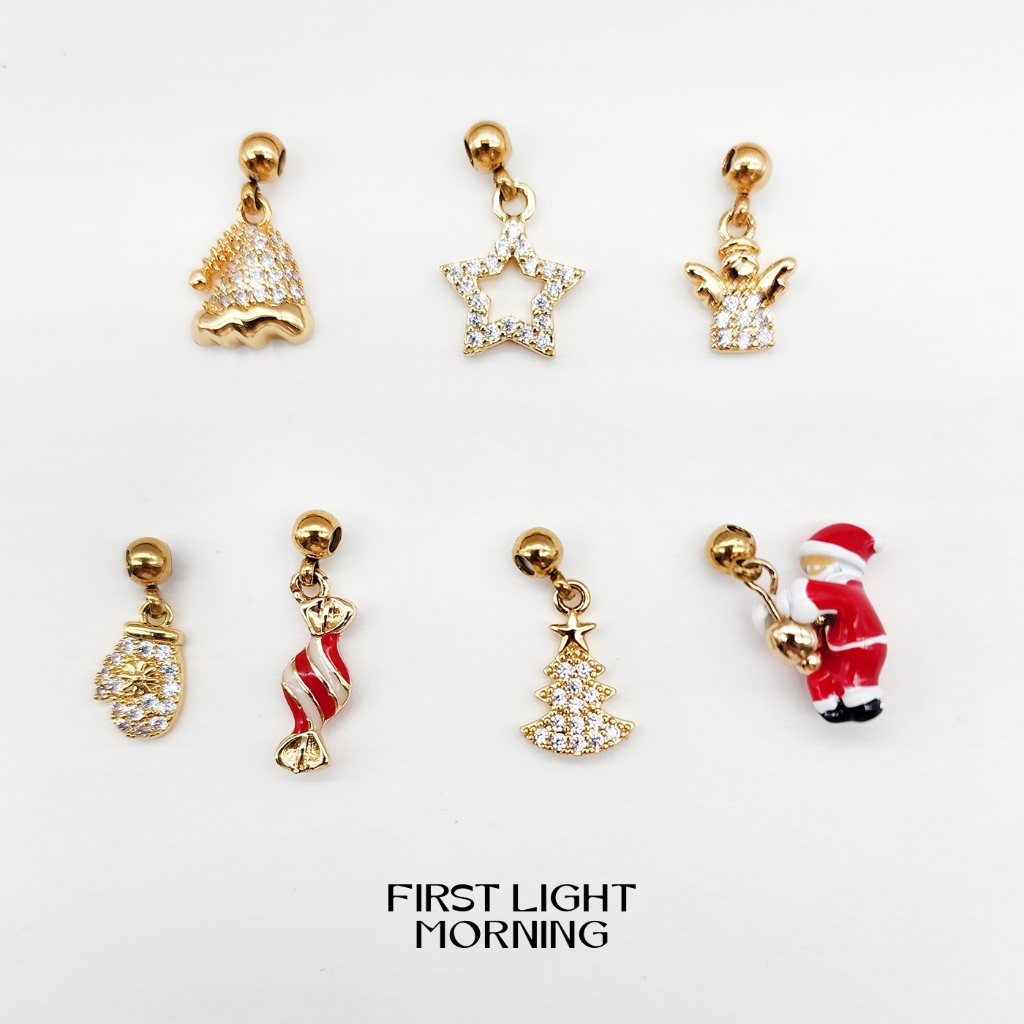 First Light Morning : Xmas Charm จี้ห้อยคอ (ใช้ได้กับสร้อยรุ่น Letter& หรือ Xmas Necklace สร้อยจะต้องมีปลายเข็ม)