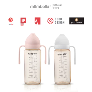 Mombella แก้วหัดดื่ม Classic PPSU พร้อมมือจับ เหมาะสำหรับทารก 9 เดือนขึ้นไป 10 ออนซ์ (300 มล.)
