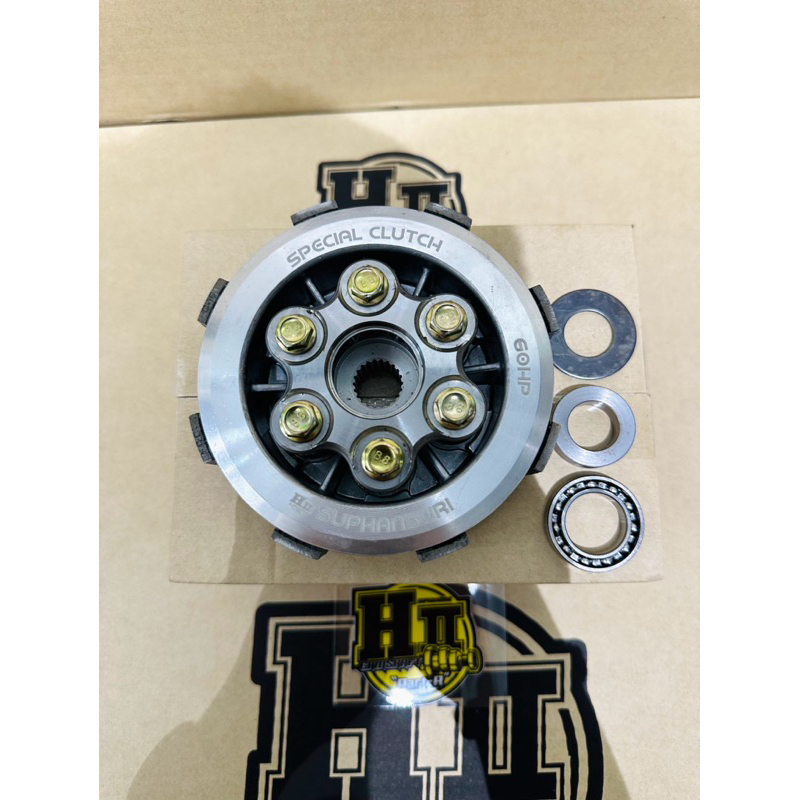 เฮงสุพรรณ🚸ชุดไส้ครัช6แผ่น6สปริง(รองรับ60HP+)HII🚸Wave125R/S/X/บังลม/ปลาวาฬ/MSX125/Dream125/Nine125🚸