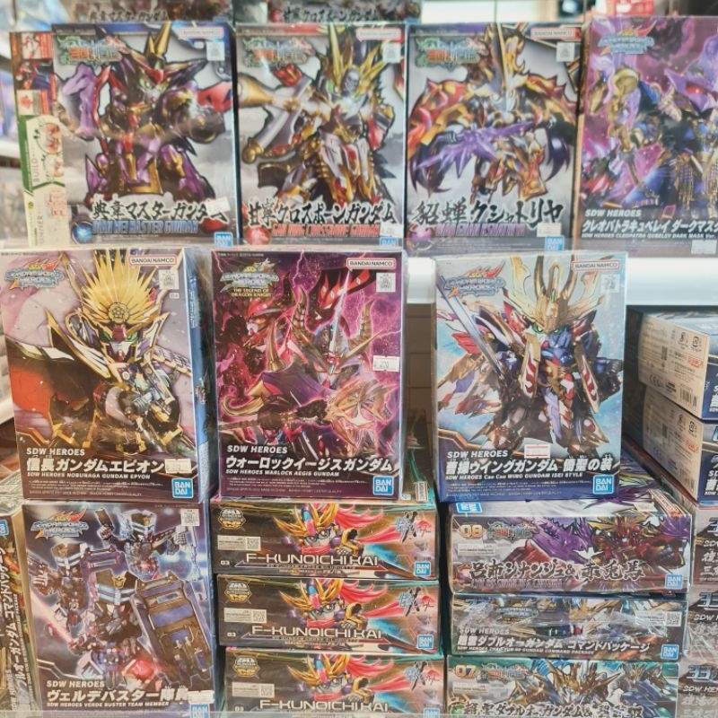 (พร้อมส่ง)SDW heroes bandaiแท้ 100%