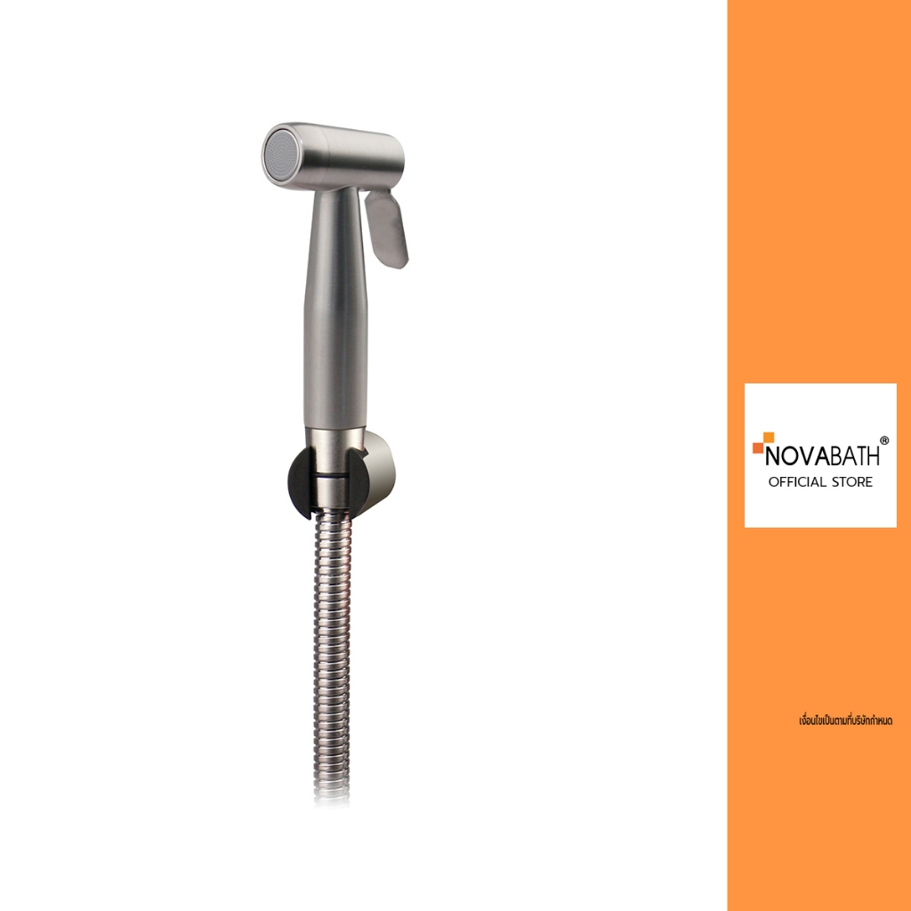 NOVABATH ชุดสายฉีดชำระ สแตนเลส 304 รุ่น NVB-SY016S