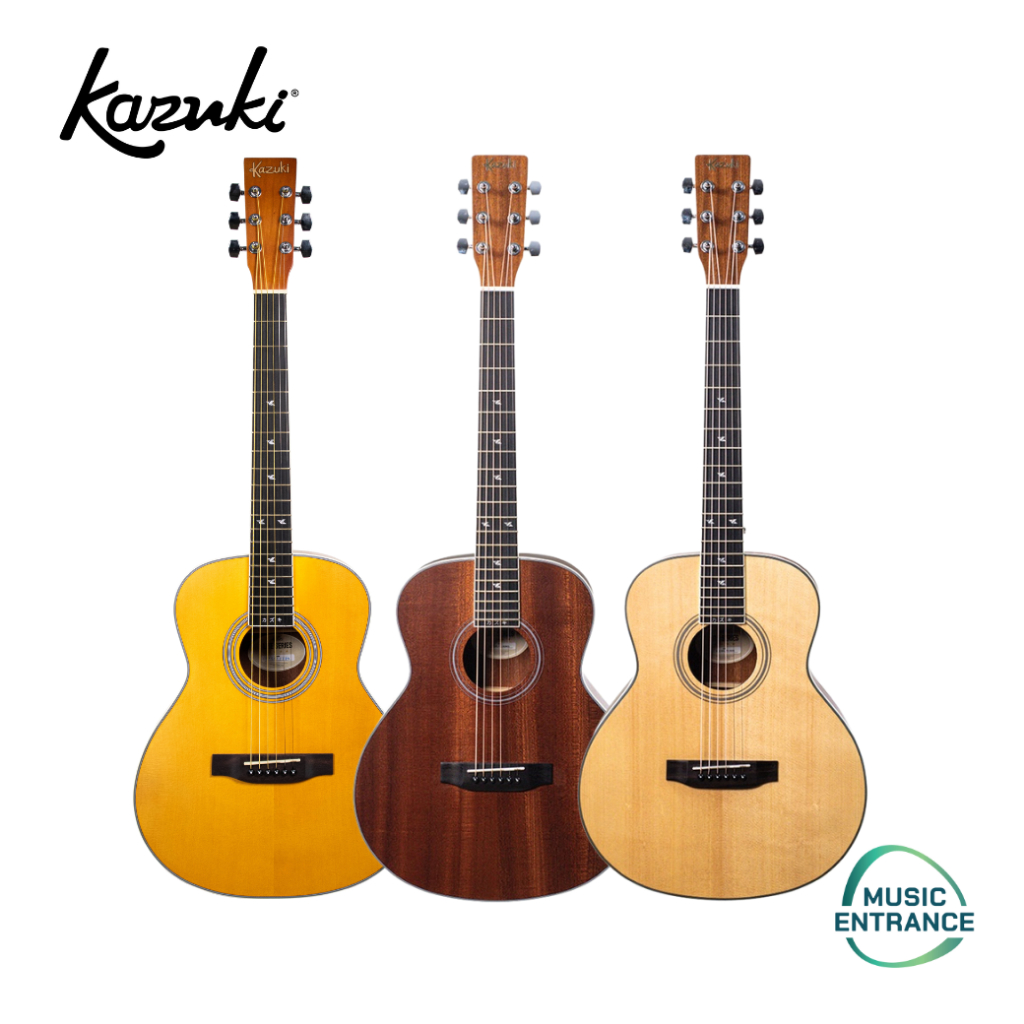 Kazuki SD LITE 36" Acoustic Guitar กีต้าร์โปร่ง คาซูกิ 36 นิ้ว ขนาดพกพา คอเต็ม