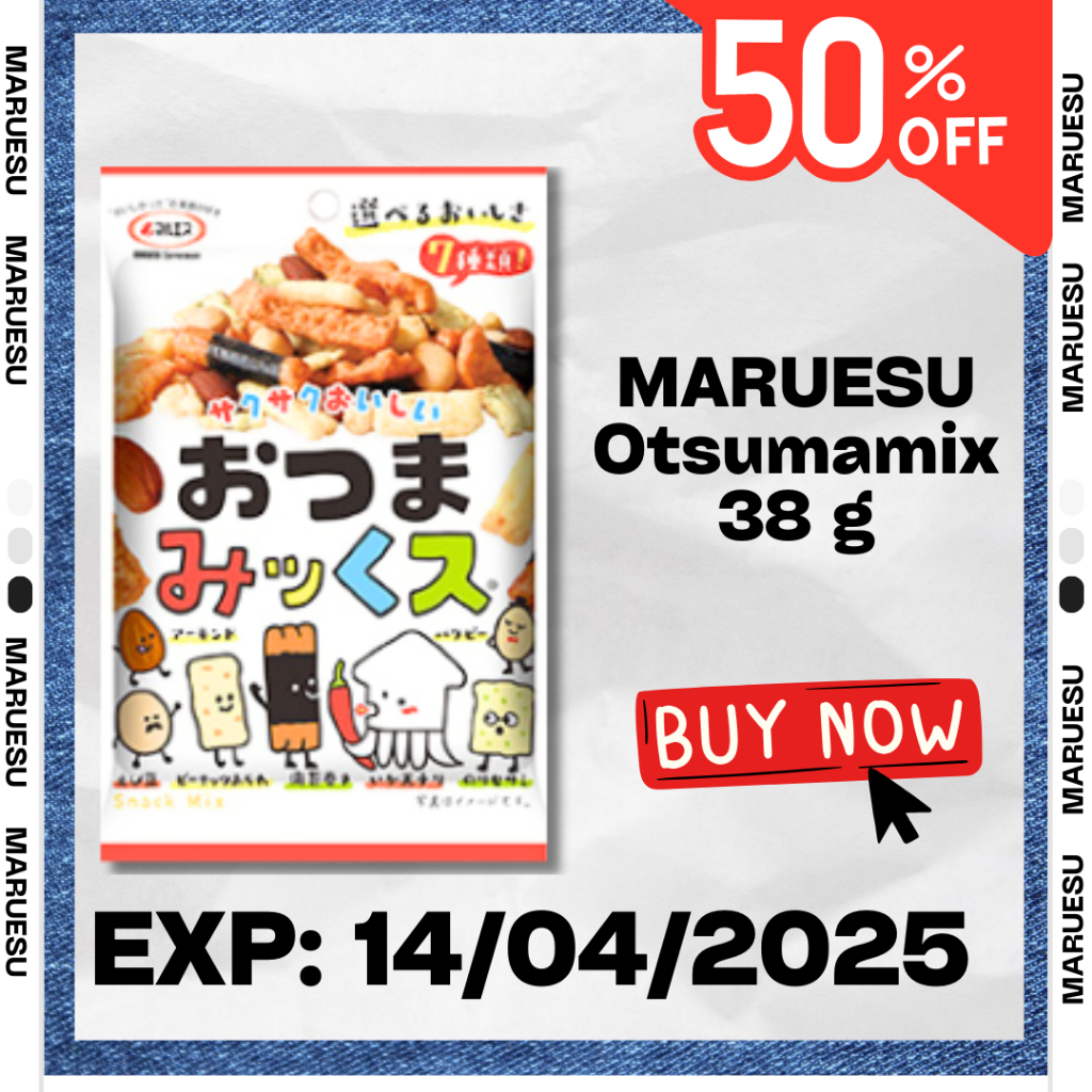 MARUESU Otsumamix 38 g...