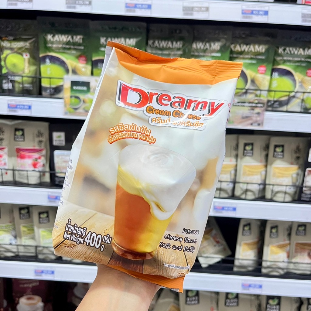 ถูกสุด! ผงครีมชีส ดรีมมี่ ผงชาชีส ขนาด 400 กรัม Dreamy Cream Cheese Powder