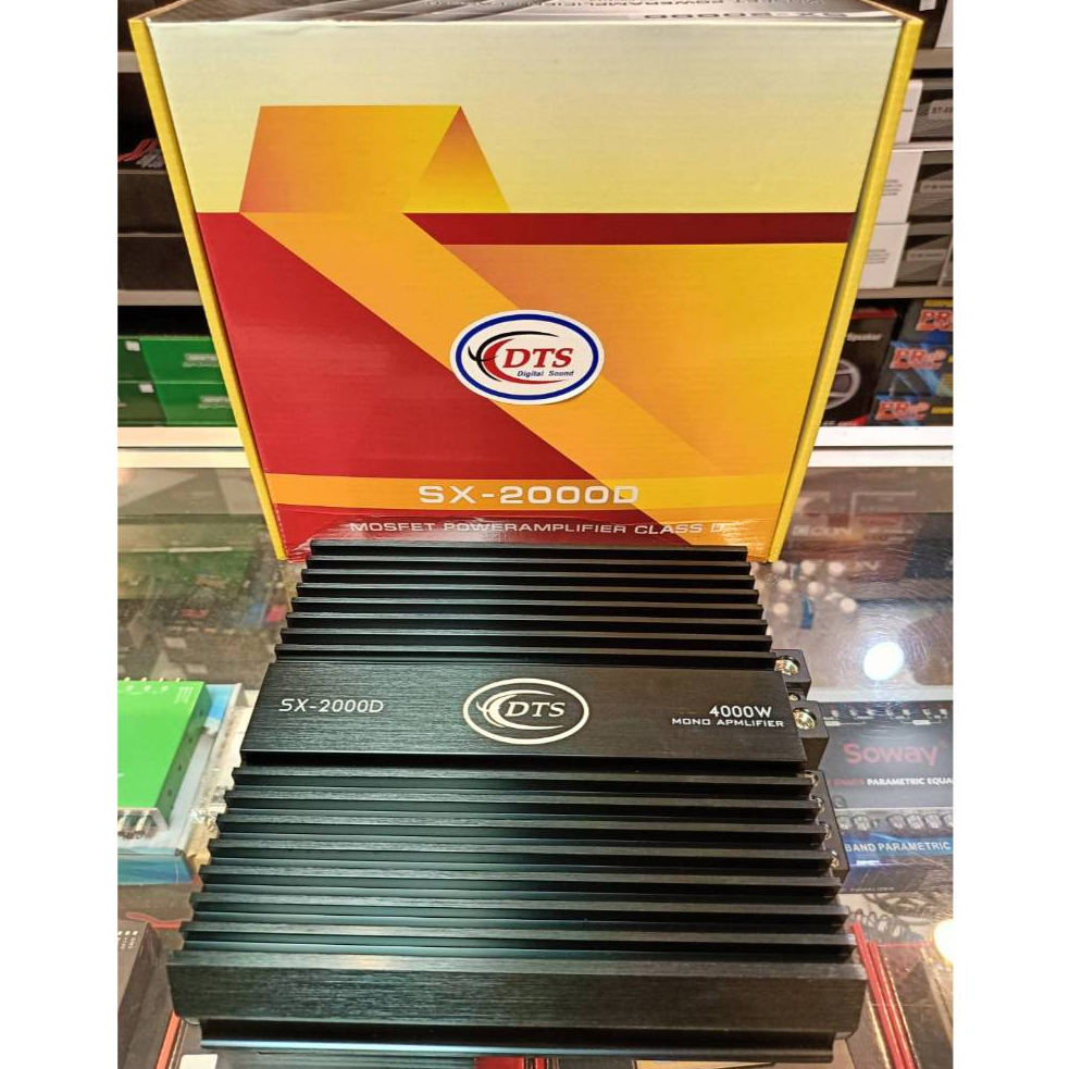 💥วงจรใหม่ล่าสุด💥 เพาเวอร์ แอมป์คลาสดี DTS รุ่น SX2000D ใหม่ วงจรบราซิล กำลังขับ 4000วัตต์ เพาเวอร์คล