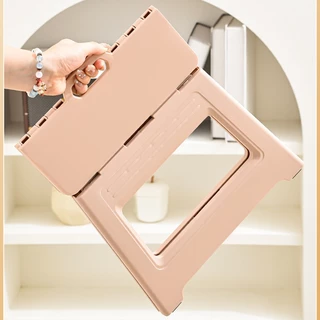 ราคาต่ําสุดใ !!เก้าอี้พับพกพา เก้าอี้พลาสติกอเนกประสงค์ Foldable Stool คุณภาพดีราคาถูกมีหลายสีให้เลือก