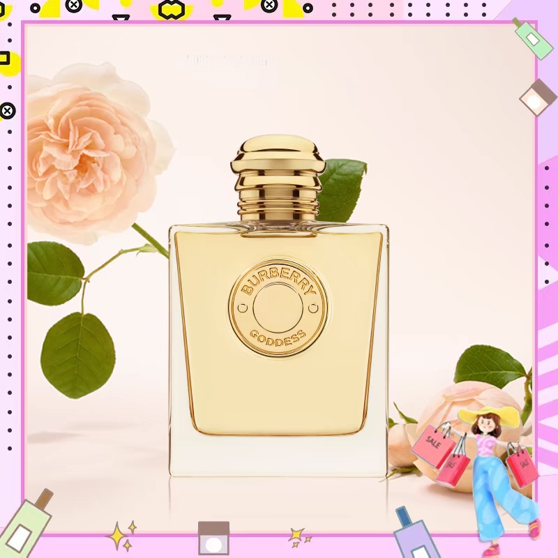 ของแท้ 100% Burberry Goddess Eau de Parfum EDP 100mlกล่องปิดผนึก，เป็นเทพธิดาของคุณเอง