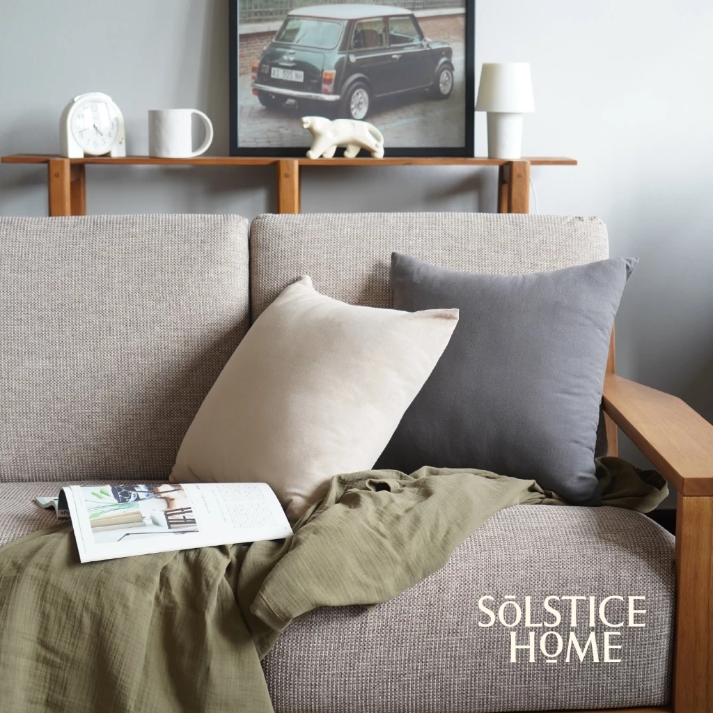 ปลอกหมอนอิงสีพื้น Solstice Home ผ้าฝ้าย Plain Cotton thumbnail 6