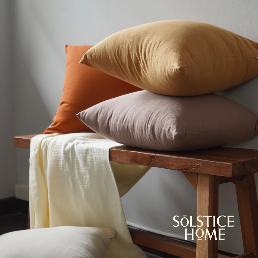 ปลอกหมอนอิงสีพื้น Solstice Home ผ้าฝ้าย Plain Cotton thumbnail 7