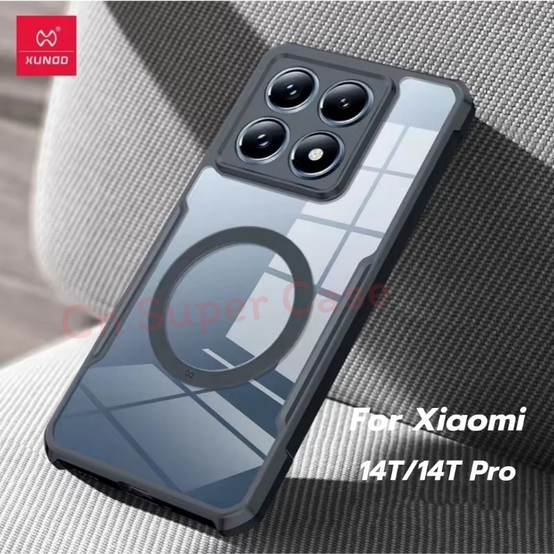Xundd เคส สำหรับ Xiaomi 14T Pro/14T รุ่น Magnetic เคสกันกระแทก คลุมกล้อง ขอบยาง TPU รองรับชาร์จแม่เหล็ก [ พร้อมส่งไทย ]