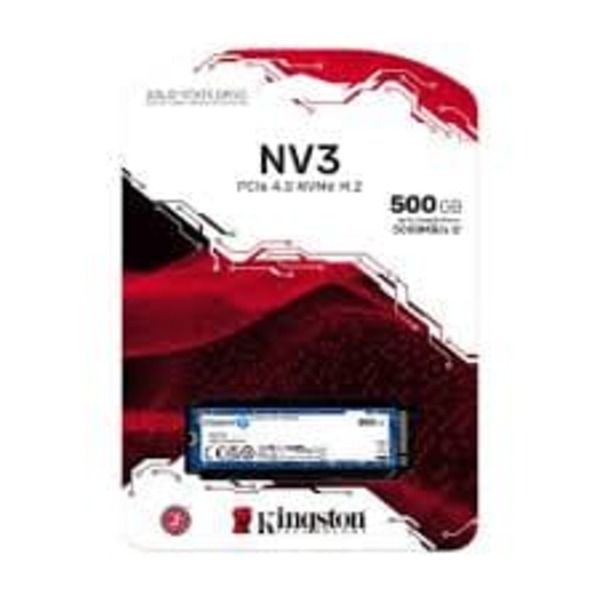 500.GB SSD M.2 PCIe 4.0 KINGSTON NV3 (SNV3S/500G)