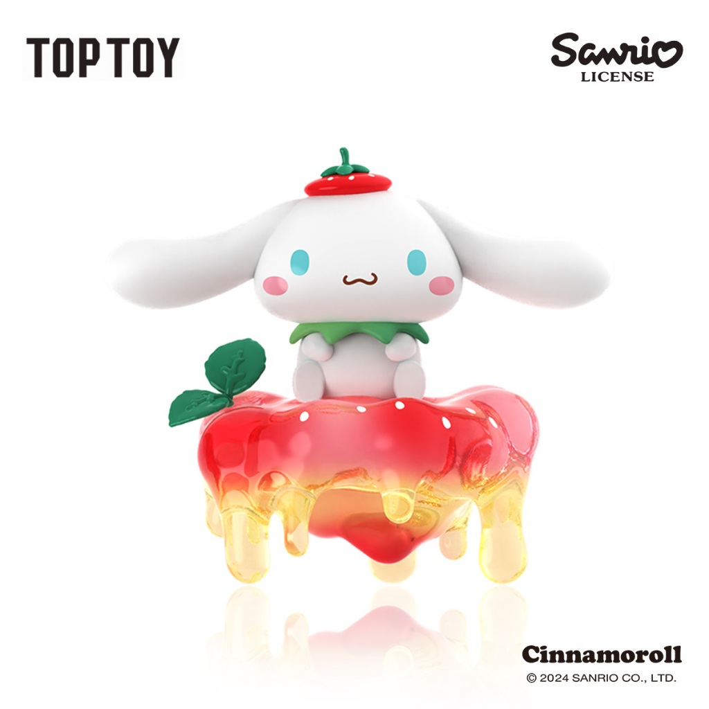 TOPTOY x Sanrio Characters Strawberry Paradise Blind Box Toy ของเล่นฟิกเกอร์ ของขวัญวันเกิด