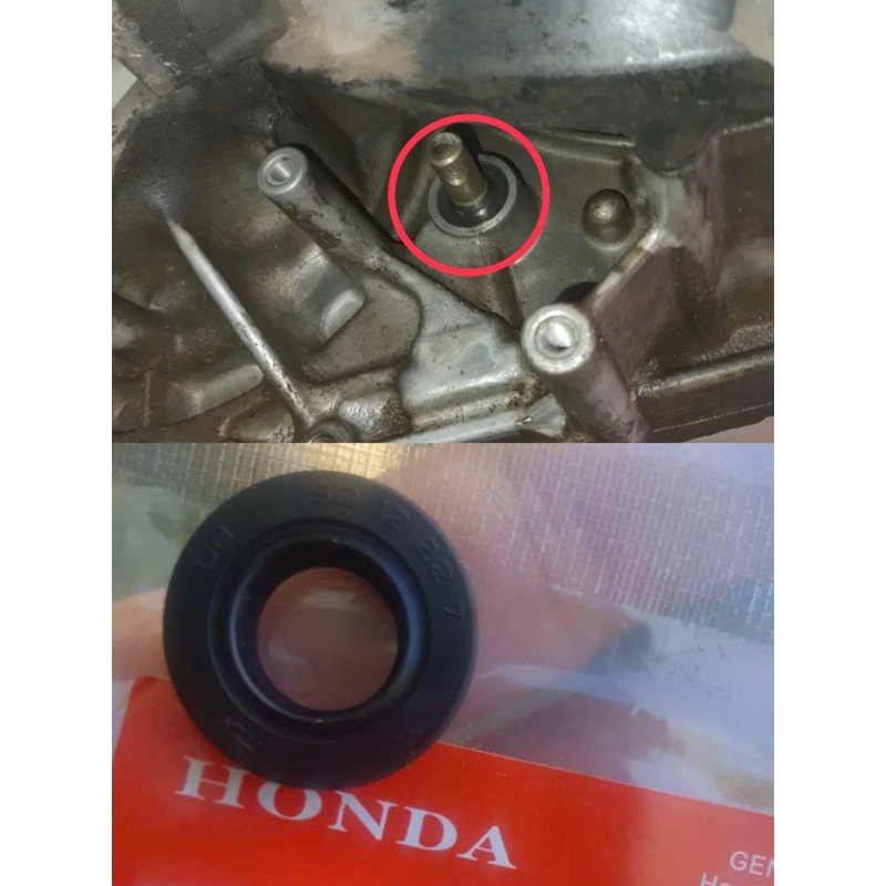 อะไหล่แท้ศูนย์ ซีลจานจ่าย ซีลเกียร์ออโต้ ซีลคันเกียร์ CIVIC ES FD FB, CRV, ACCORD (YC-91209-612-003)