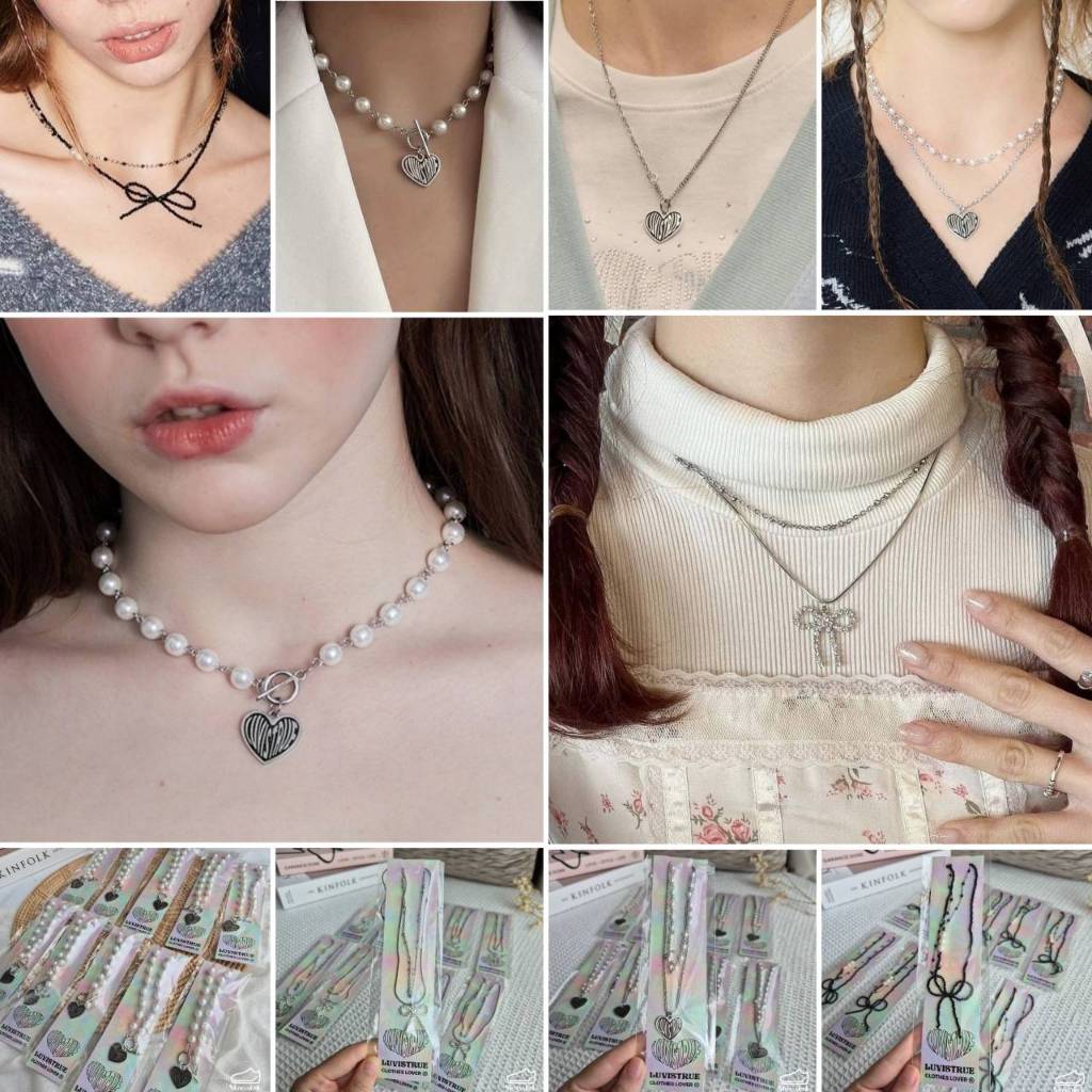 ของแท้ 💯% พร้อมส่ง แบรนด์ LUV IS TRUE หลายรุ่น สวยน่ารักมากๆ