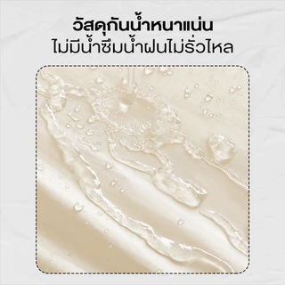Crush เสื้อกันฝน เสื้อกันฝนแฟชั่น PEVA เสื้อกันฝนผู้ใหญ่ ไม่มีฝนรั่ว หนาขึ้น ทน และมีน้ำหนั พับเก็บง่าย