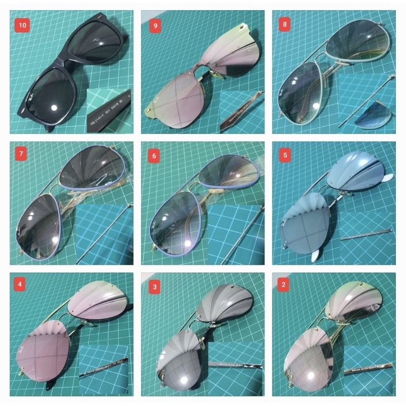 แว่นตา RayBan RB3449 RB3584N RB3026JM RB3576N RB2140F⚠️สินค้ามือสอง⚠️รบกวนอ่านก่อนนะคะ🙏🙏
