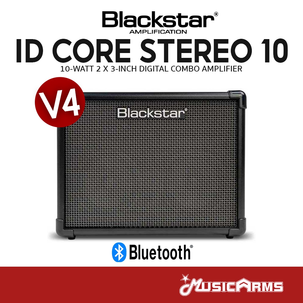 Blackstar ID Core V4 Stereo 10 Bluetooth Guitar Amplifier แอมป์กีตาร์ Music Arms