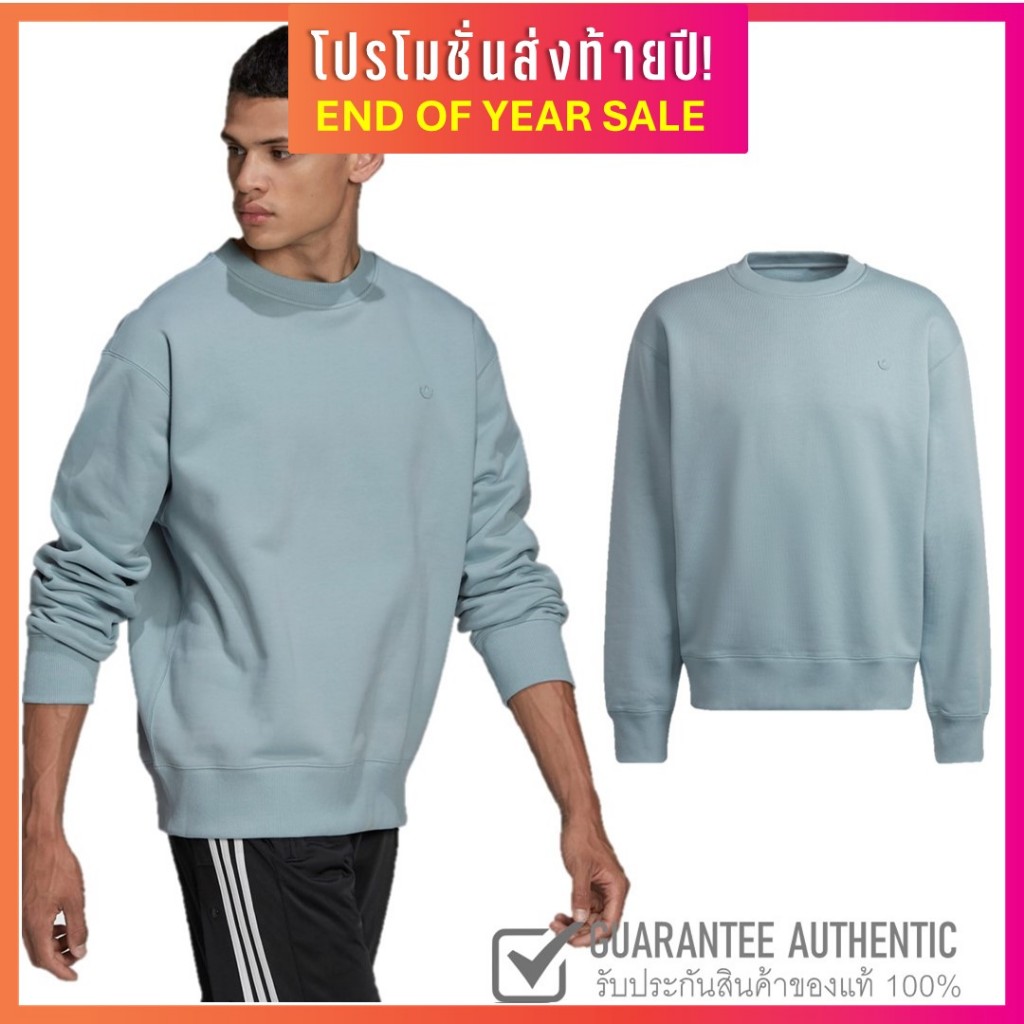 ADIDAS ADICOLOR TREFOIL CREWNECK SWEATSHIRT HC4527 เสื้อสเวตเชิ้ตคอกลม