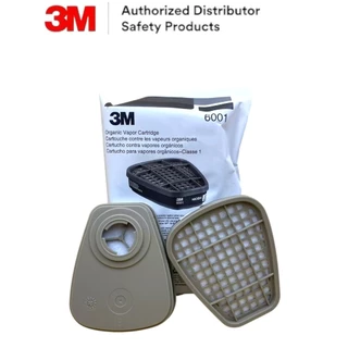 3M 6001 ตลับกรองไอระเหยสารเคมี 1 คู่ ORGANIC VAPOR CARTRIDGE 3M 6001 ของแท้ 100% จาก 3M thailand