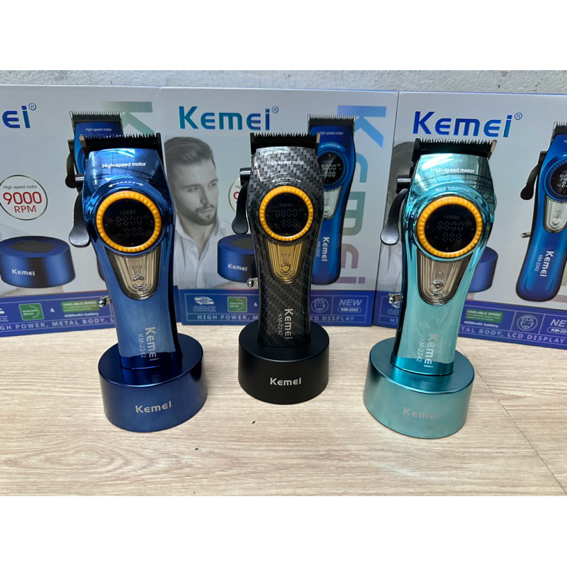 ปัตตาเลี่ยน kemei km-2242 ปรับรอบได้ พร้อมแทนชาร์จ ฟันเฟดเซาะร่อง