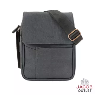 JACOB กระเป๋าสะพายชาย - ขนาด 21x28 cm - ซิปใหญ่ด้านใน 2 ช่อง - รุ่น 70097