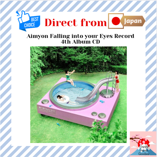 Aimyon Falling into your Eyes Record 4th Album CD [Direct from JAPAN]