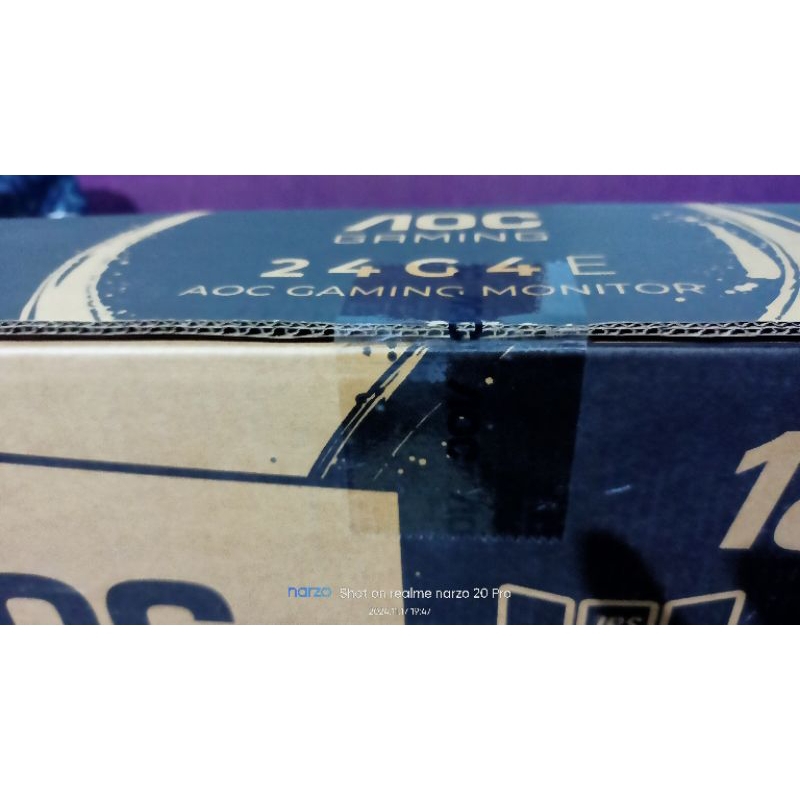 จอaoc 24 นิ้ว 180 hz ของใหม่มือ1