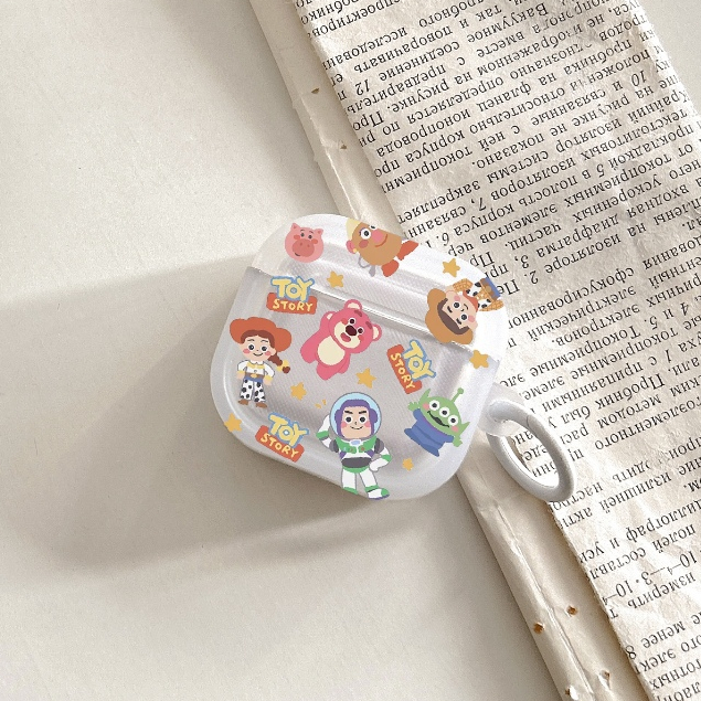 จัดส่ง24ชม เคส Airpods 4 3 pro pro2 TPU Soft Case Airpods 2 1 Airpod gen 3 toy story การป้องกันการตก AirPods Case