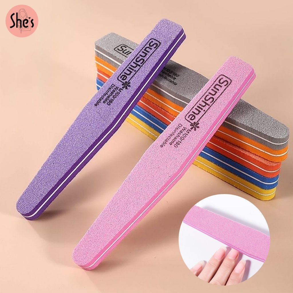 ตะไบเล็บเจล❤ ตะไบบัพ ตะไบหยาบ ตะไบละเอียด ตะไบฟองน้ำ  ตะไบบัฟ ตะไบเล็บ บล็อคขัดเงา / อุปกรณ์ทำเล็บ