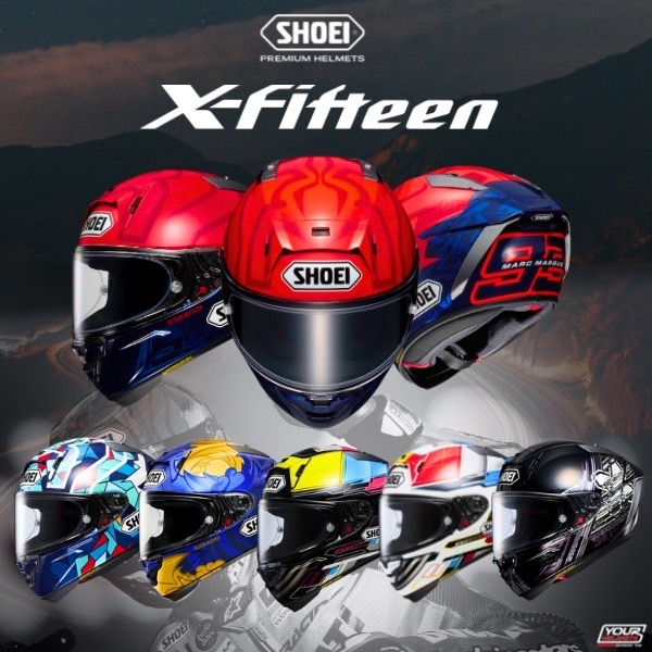 หมวกกันน็อค SHOEI HELMETS รุ่น X-SPIRIT PRO (X15) **รบกวนลูกค้า Inbox สอบถามก่อนคอนเฟิร์มสินค้า**