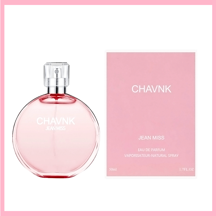 น้ำหอมแท้ของผู้หญิง CHAVNK 50MLกลิ่นหอมหวาน มาใหม่กลิ่นแบบอ่อนๆ ติดทนนาน8-10h