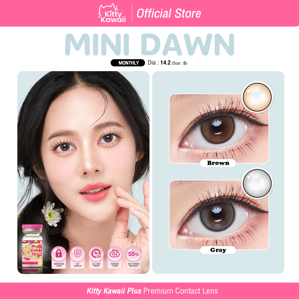 Kitty Kawaii Contact Lens : Mini Dawn คอนแทคเลนส์คิตตี้ คาวาอิ พัส