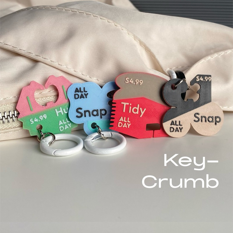 Keycrumb พวงกุญแจ ห้อยกระเป๋า minimal (keychain)