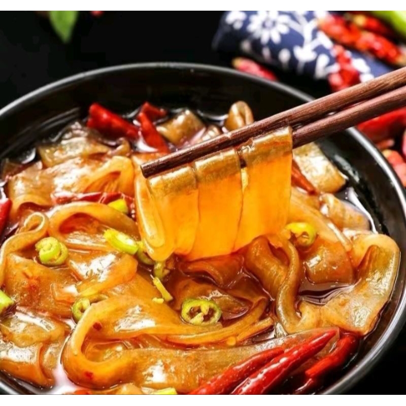 เส้นมันเทศ (火锅川粉）เส้นใหญ่ใส่หม้อไฟ 240 กรัม เส้นก๋วยเตี๋ยวจีน เส้นใหญ่ หม้อไฟ หมาล่า 火锅川粉 - รูปที่ 3