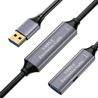 สายต่อขยาย USB 3.0 ผู้เมีย ความเร็วสูง สําหรับกล้องเว็บแคม เครื่องพิมพ์ Extension USB Cable
