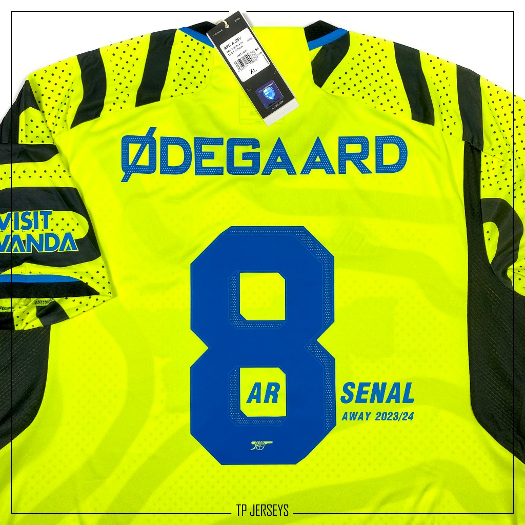 เสื้อฟุตบอล Arsenal Away 2023/24 : ØDEGAARD #8 เสื้ออาร์เซนอล ของแท้