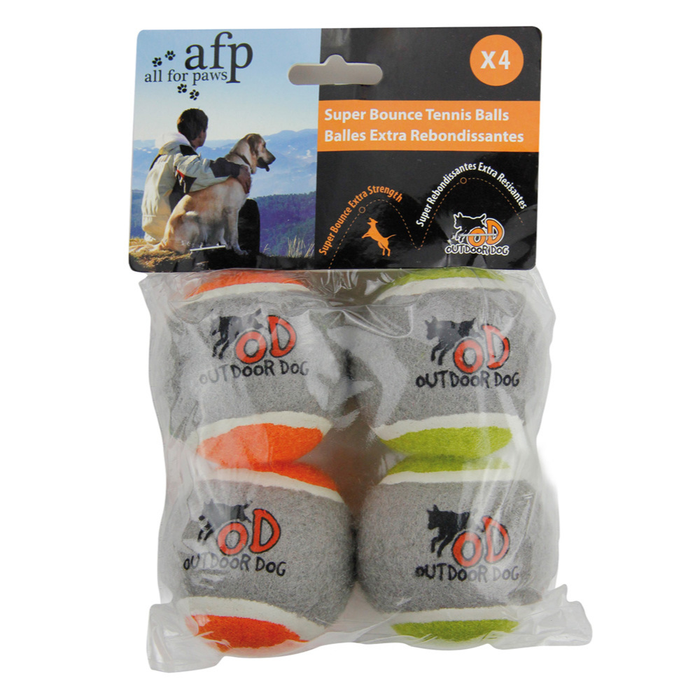 AFP ของเล่นสัตว์เลี้ยง Super Bounce Tennis Ball