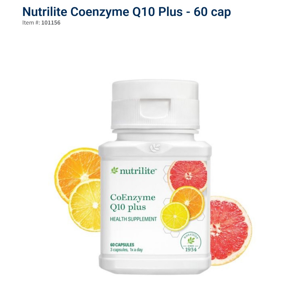 Amway NUTRILITE Coenzyme Q10 Plus (60 cap)