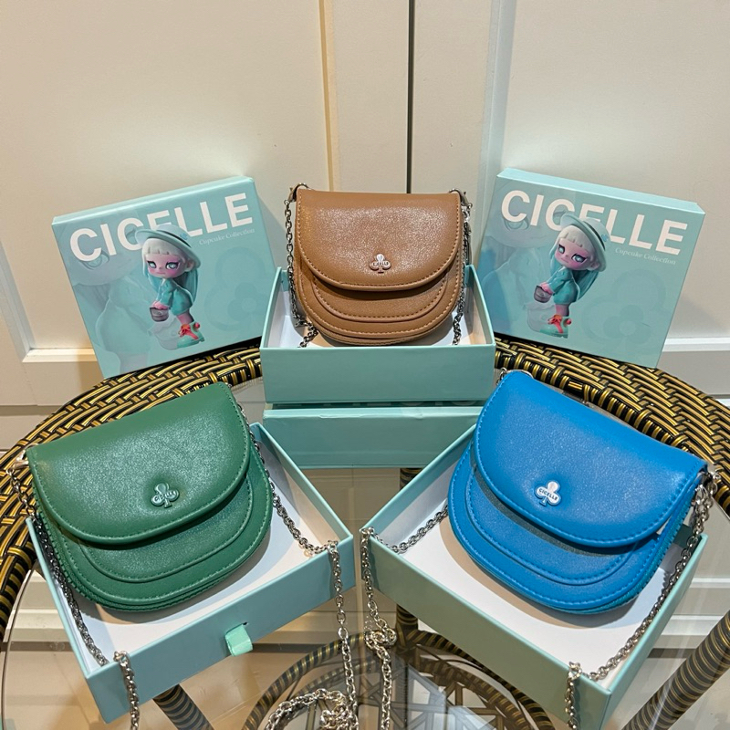 #8019 กระเป๋า Cicelle Cupcake Mini Bag มุ้งมิ้งน่ารักๆ สายโซ่สามารถถอดออกได้ มีกล่องให้อีกด้วยนะคะ