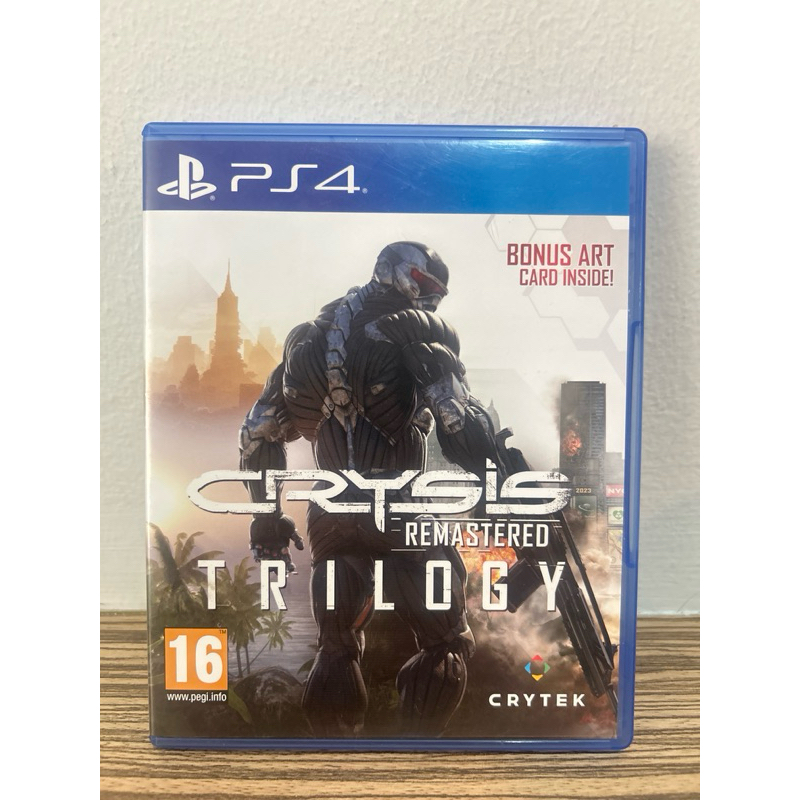 Crysis Remastered Trilogy รวม 3 ภาคในตำนาน 💥 พร้อมกราฟิกสุดล้ำสำหรับ PS4 พิเศษ! 🔥 แถมการ์ตอาร์ตในกล่